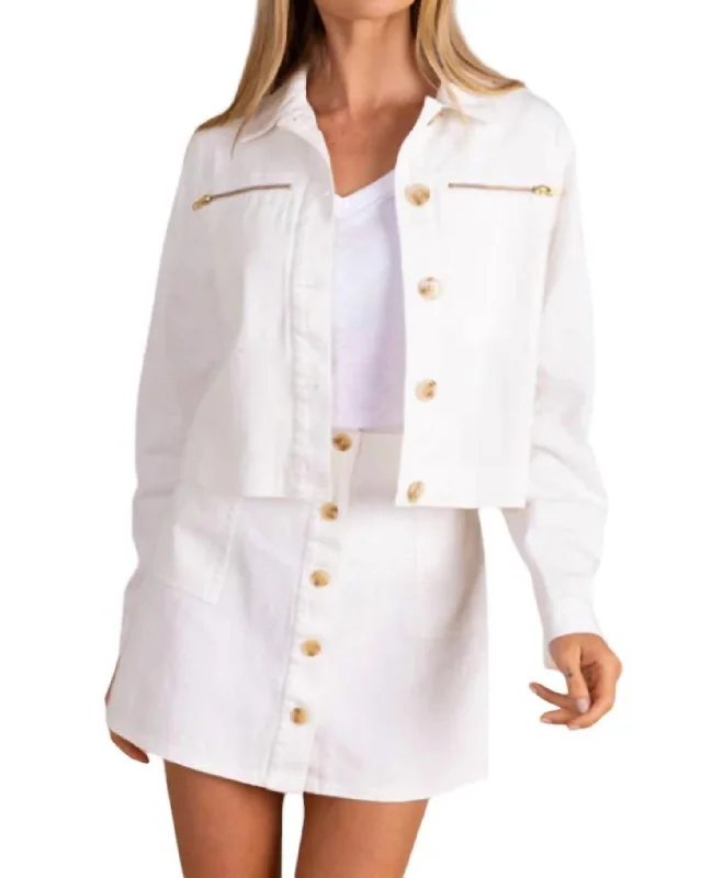 West Jacket In White Appliqued Jacket Beaded Jacket Sequined Jacket