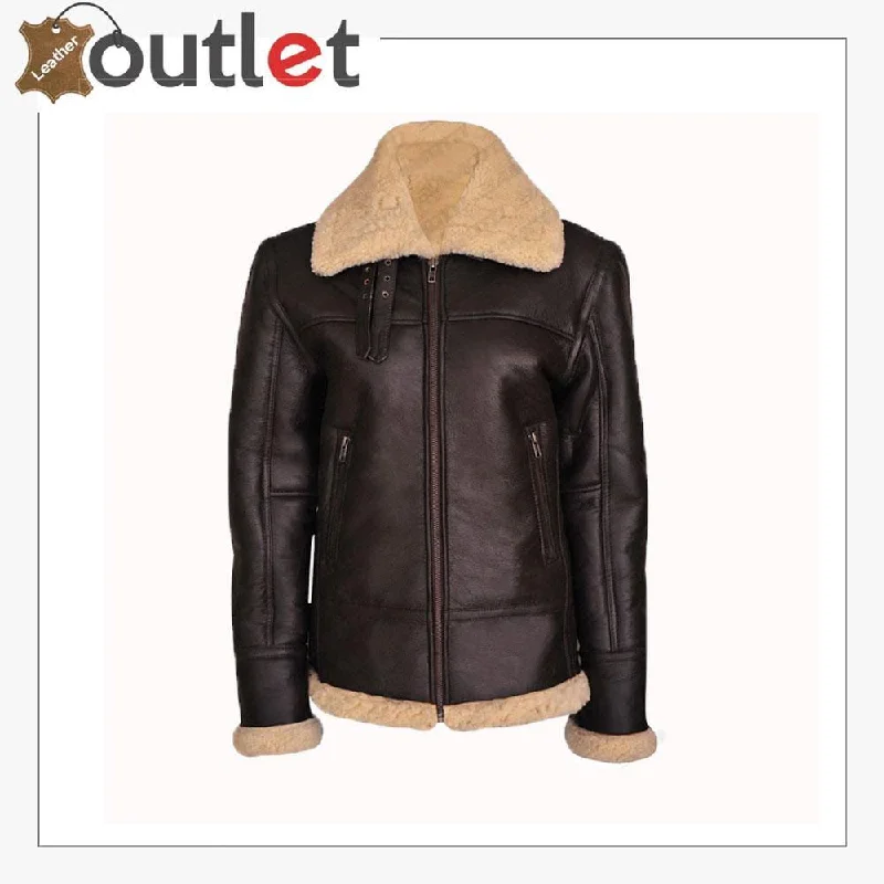 WOMEN B3 BOMBER SHEARLING AVIATOR JACKET Chenille Jacket Brocade Jacket Lace Jacket