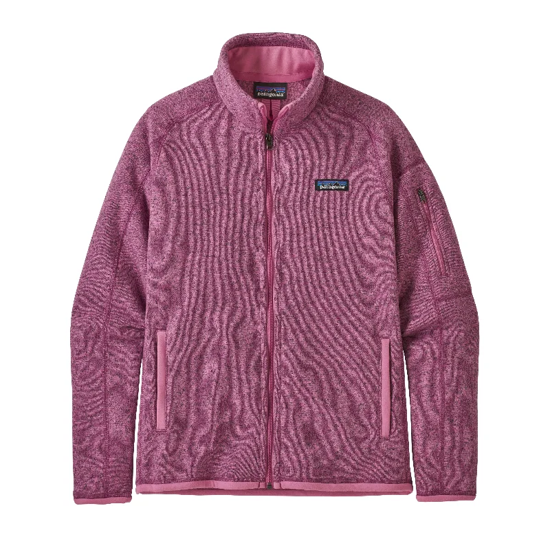 Women's Better Sweater® Jacket Front Pockets Side Pockets Patch Pockets