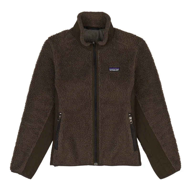 Women's Retro-X Jacket Tiered Jacket Buttoned Jacket Zippered Jacket