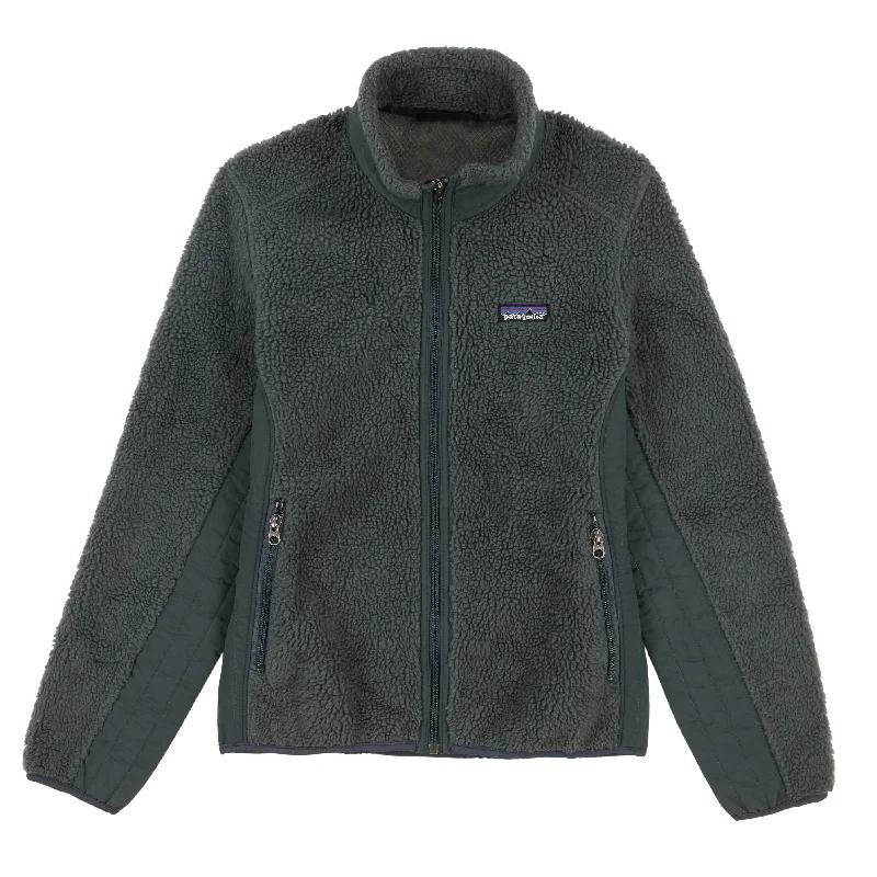 Women's Retro-X Jacket Notch Collar Jacket Peter Pan Collar Jacket Cowl Neck Jacket