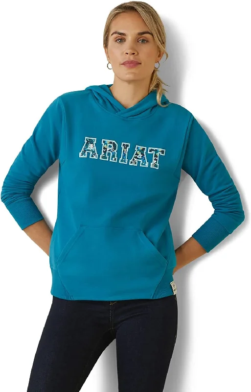Ariat Women's 3D Logo 2.0 Hoodie Oversized Hoodie Comfort Casual