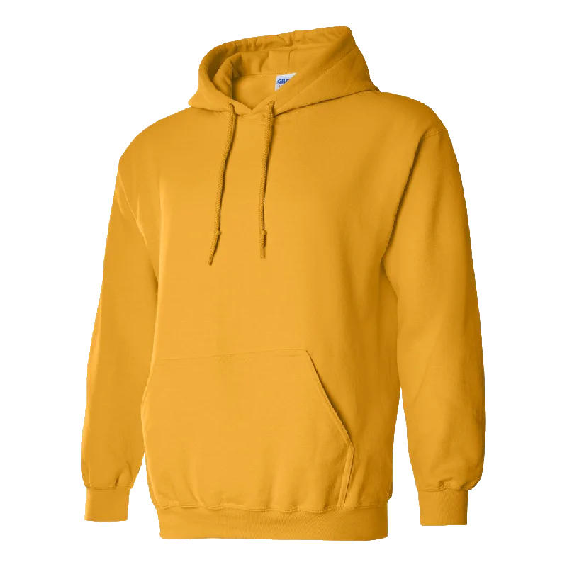 18500 Heavy Blend Hooded Sweatshirt Hoodie with Back Slit Movement Comfort