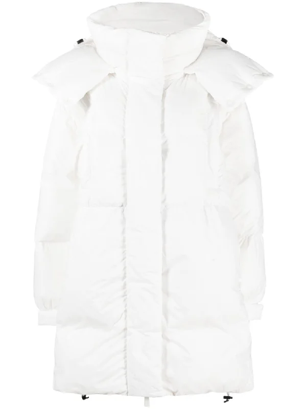 Bacon Coats White Thick Layered Jacket