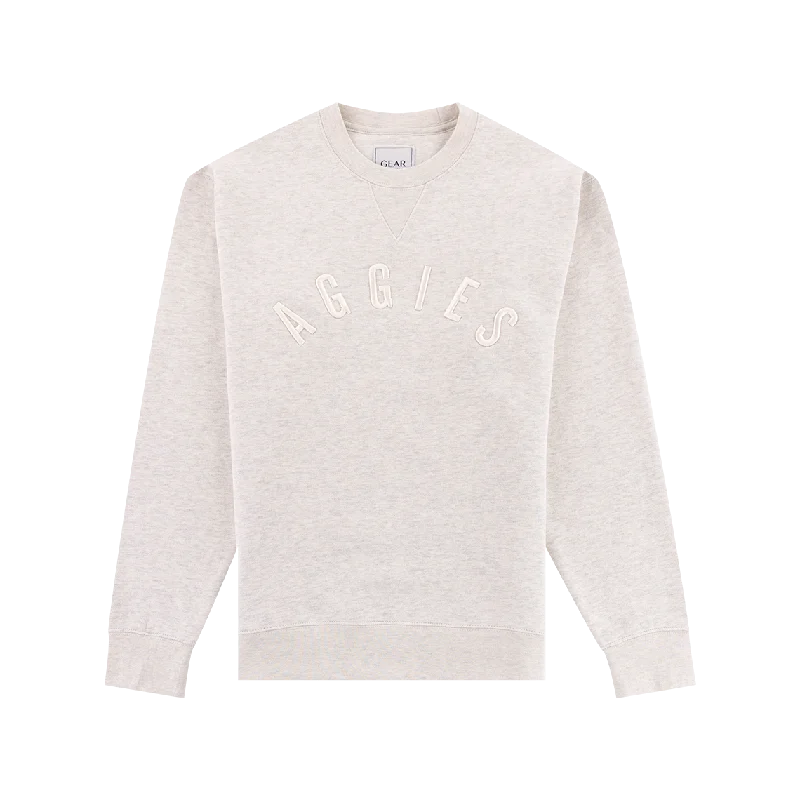 Big Cotton Aggies Tonal Sweatshirt Hoodie with Tie-Dye Psychedelic Retro