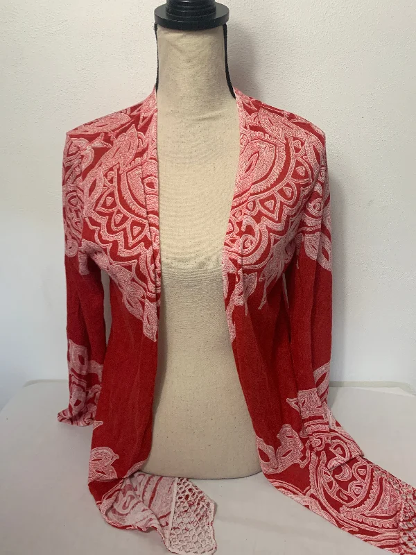 Chico's Sweater Size 0/Small Cashmere Blend Cotton Blend Poly Blend