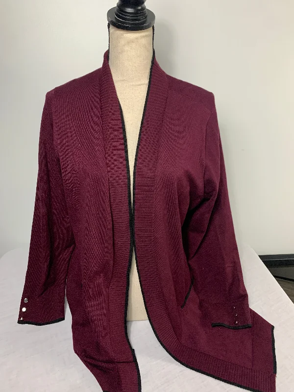 Christopher & Banks Petite Sweater Size XL Terry Terry Cloth Terry Knit