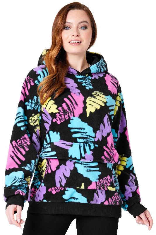 CityComfort Women’s Hoodies Ski and Snowboarding Hoodie with Stripes Bold Sporty