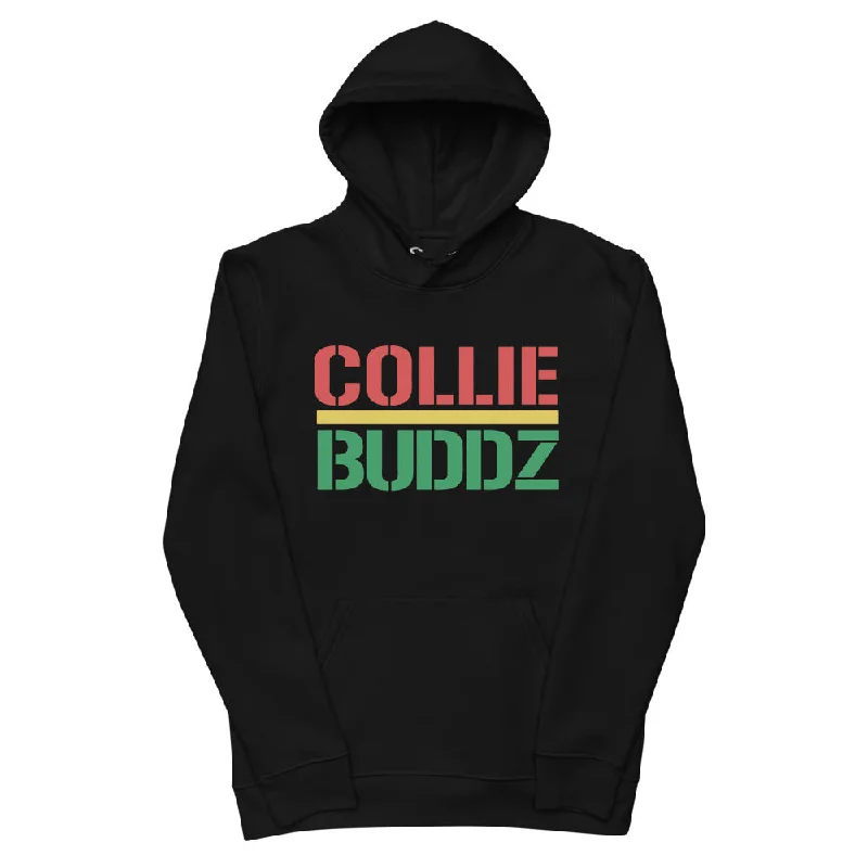 Collie Buddz 'Reggae Logo' Unisex Hoodie Hoodie with Crew Neck Simple Timeless