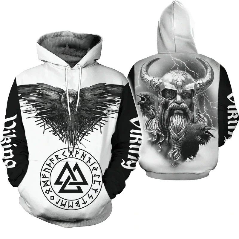 Cool Viking Symbol 3D Print Unisex Hoodie / Fashion Top for Men and Women Hoodie with Applique Textured Unique Cool Viking Symbol 3D Print Unisex Hoodie / Fashion Top for Men and Women Hoodie with Applique Textured Unique