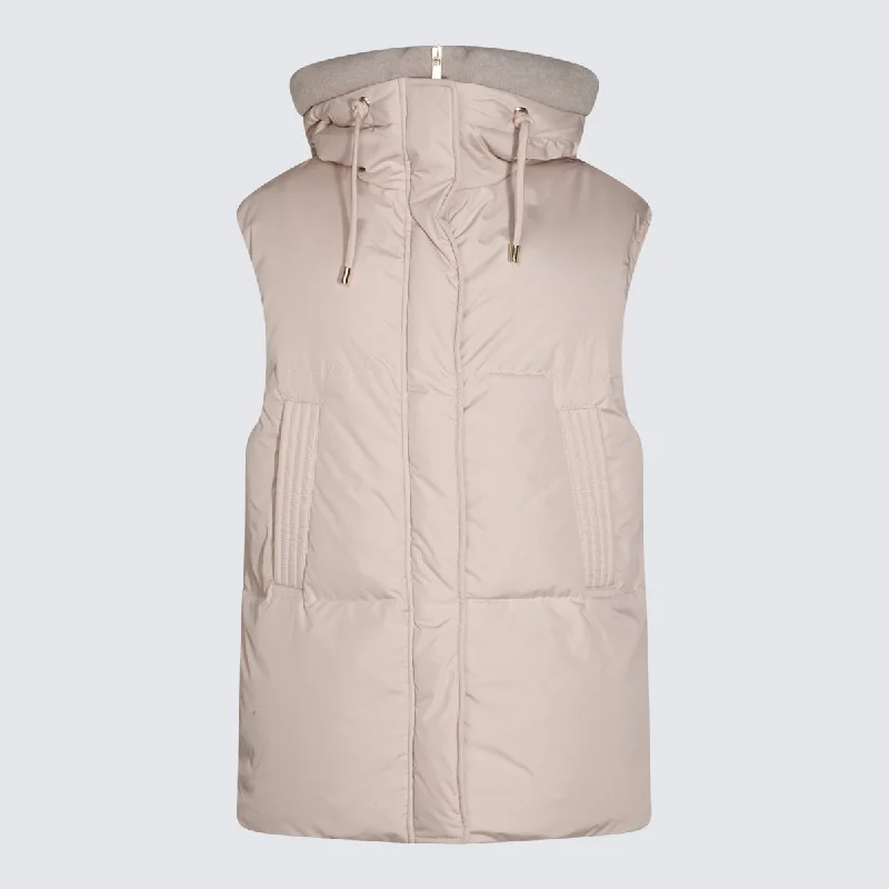 Cruciani Coats Beige Waterproof Hiking Jacket
