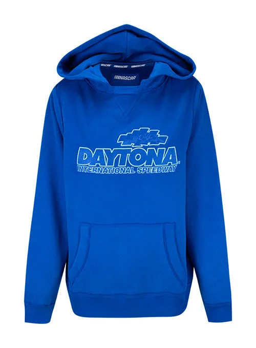 Ladies Daytona Tonal Highlight Sweatshirt Hoodie Jacket Zipper Layering