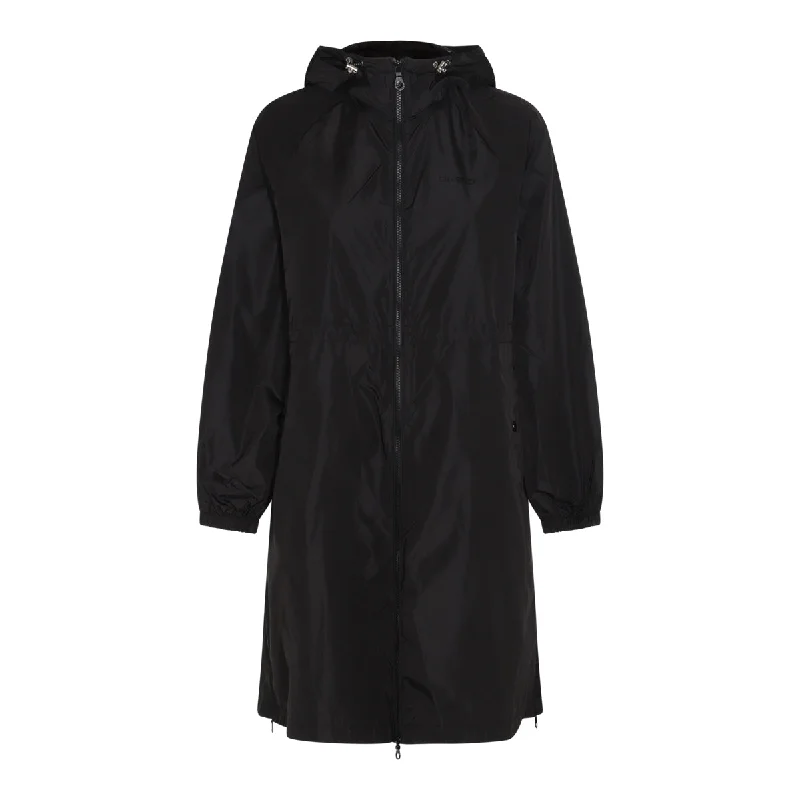 Duvetica Coats Black A-Line Swing Coat
