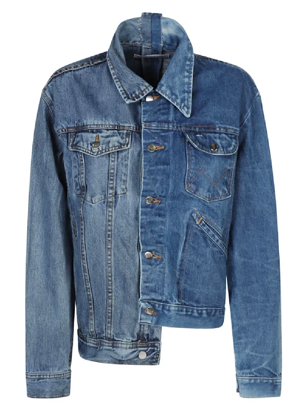 E.l.v. Denim Coats Denim Elegant Wool Jacket