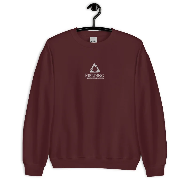 Unisex Sweatshirt | Embroidered Fielding Logo Hooded Sweatshirt Casual Wear Street Style Unisex Sweatshirt | Embroidered Fielding Logo Hooded Sweatshirt Casual Wear Street Style