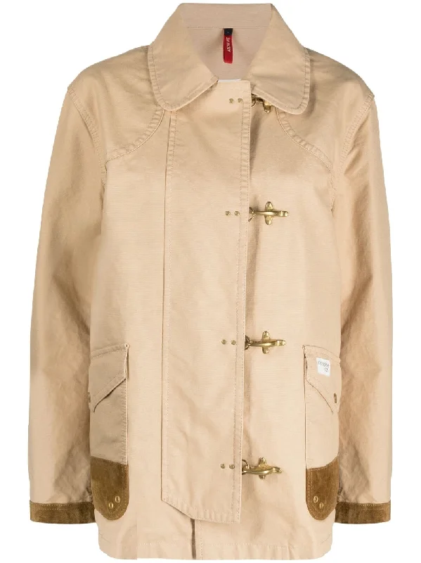 Fay Coats Beige Warm Down Parka