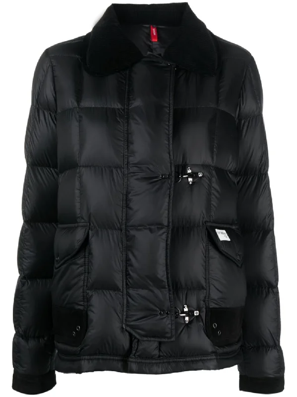 Fay Coats Black Relaxed Fit Blazer