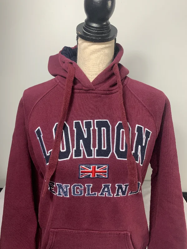 G-Crown London Teen Hoodie Large Hoodie with Batwing Sleeves Loose Dramatic