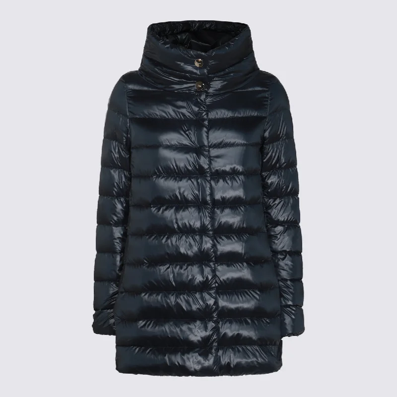 Herno Coats Belted Wool Overcoat