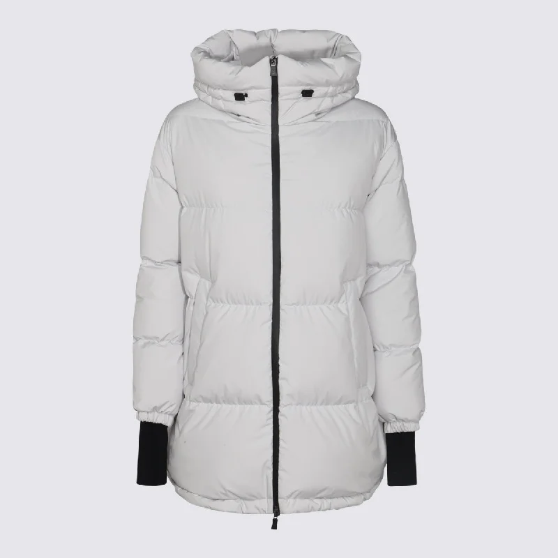 Herno Coats Grey Waterproof Rain Jacket