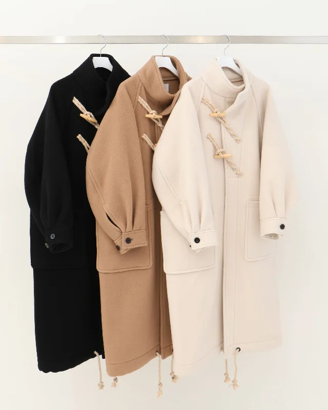 DOUBLE FACE DUFFLE COAT 17473 Embroidered Kimono Coat