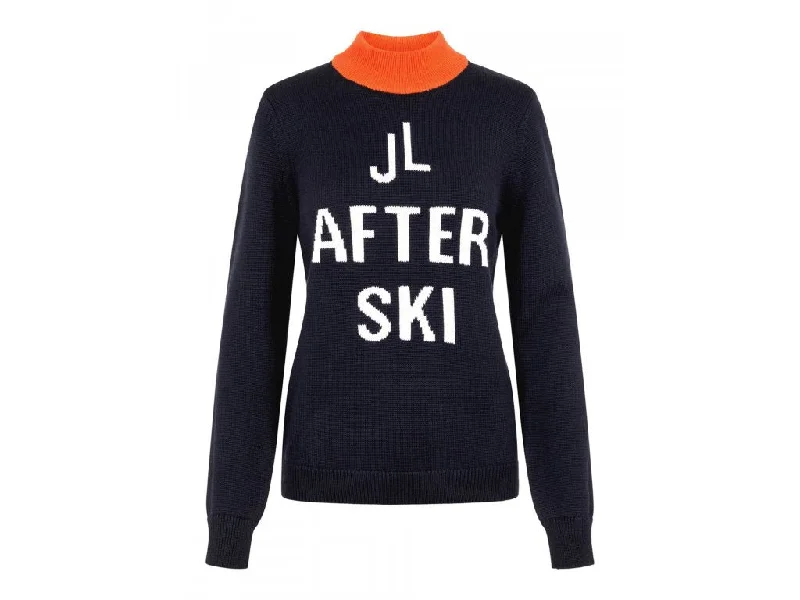 J.Lindeberg Womens Kayla Wool Coolmax Sweater - JL NAVY Cotton Fabric Linen Fabric Terry Fabric J.Lindeberg Womens Kayla Wool Coolmax Sweater - JL NAVY Cotton Fabric Linen Fabric Terry Fabric