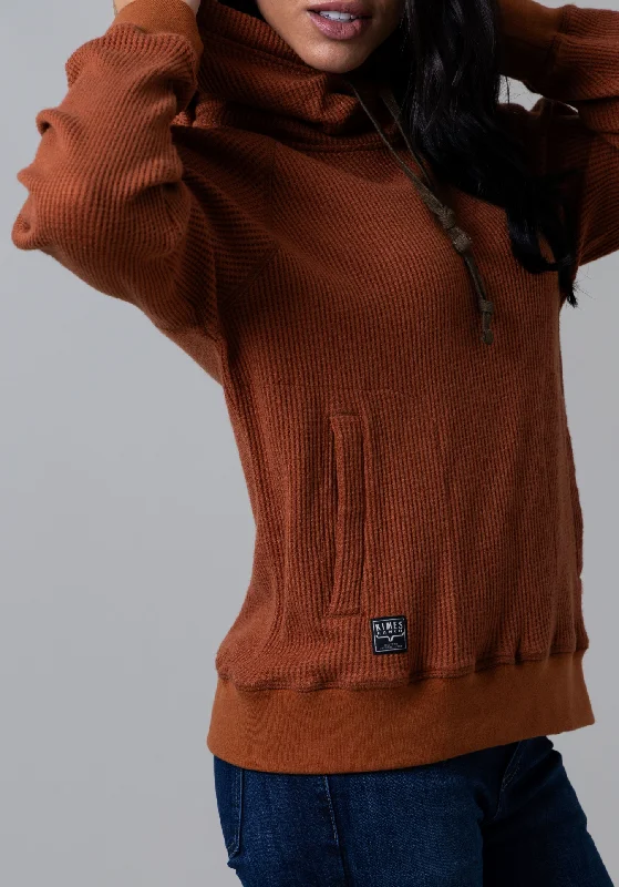 Kimes Ranch Laguna Hoodie Women's Hoodie with Ribbed Hem Stretchable Secure