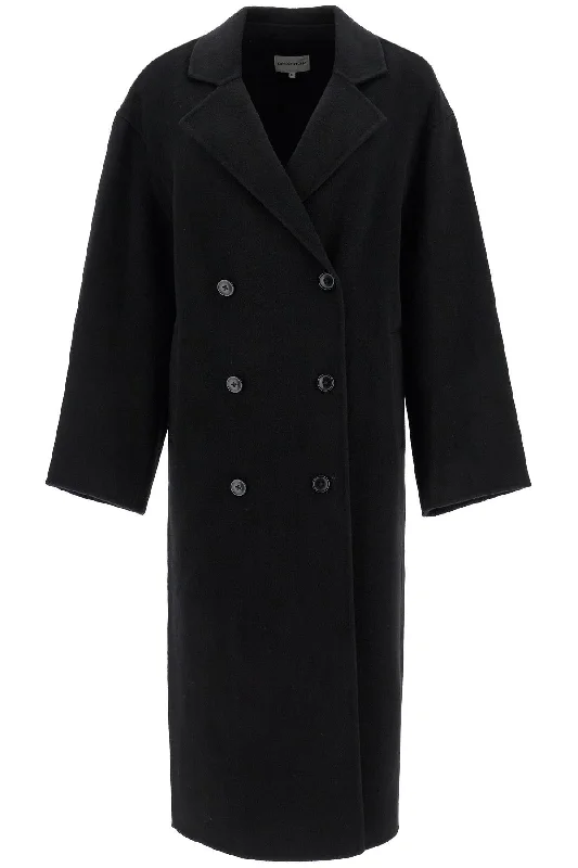Long Wool And Cashmere Coat 'borne Relaxed Fit Blazer