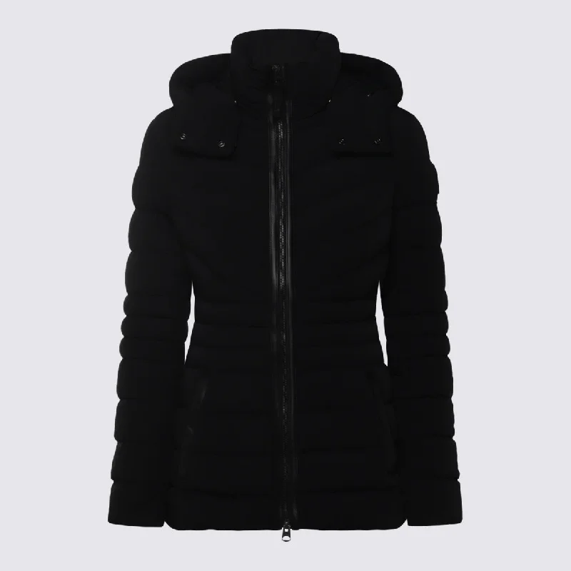 Mackage Coats Black Puff Shoulder Coat