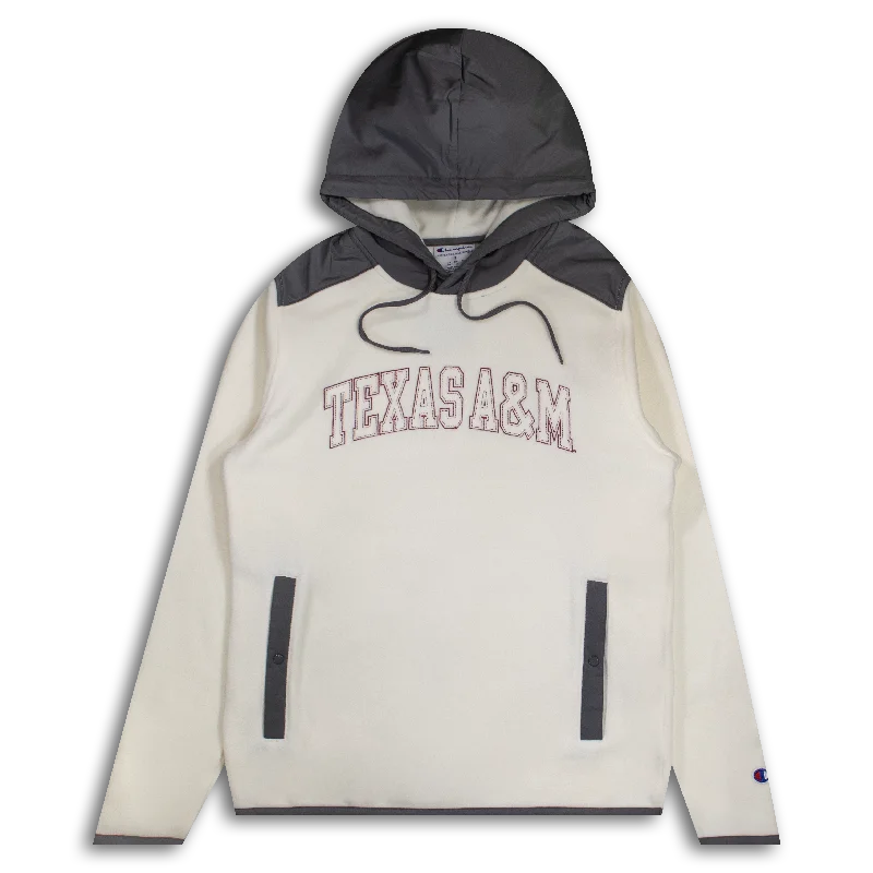 Texas A&M Champion Explorer Fleece Hoodie Hoodie with Oversized Fit Loose Comfortable Texas A&M Champion Explorer Fleece Hoodie Hoodie with Oversized Fit Loose Comfortable
