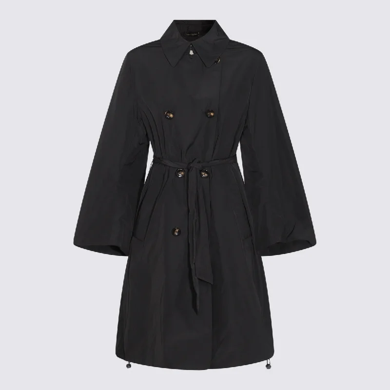 Montecore Coats Black Velvet Evening Cape