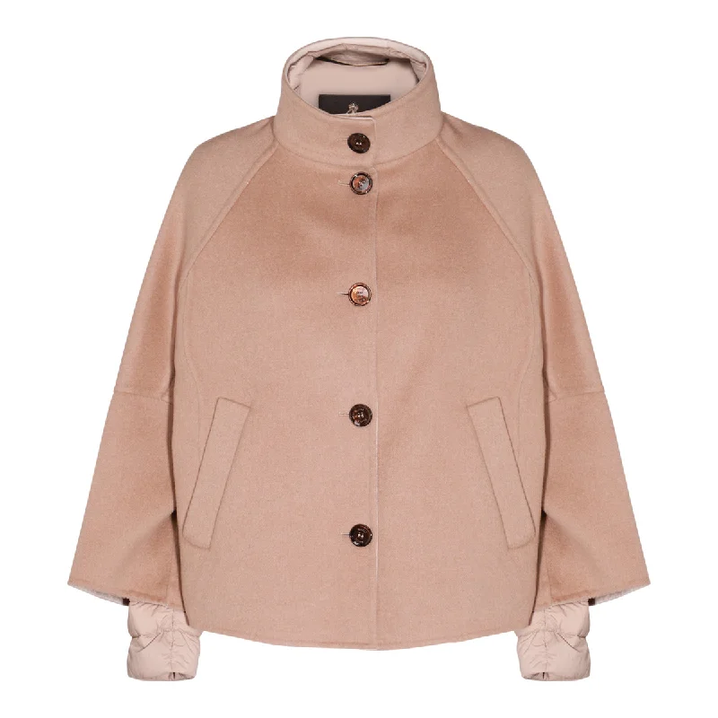 Moorer Coats Luxe Satin Long Coat