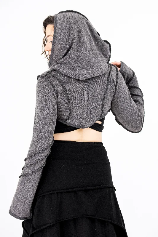 Sweater Pixie Shrug Slim Fit Regular Fit Oversized