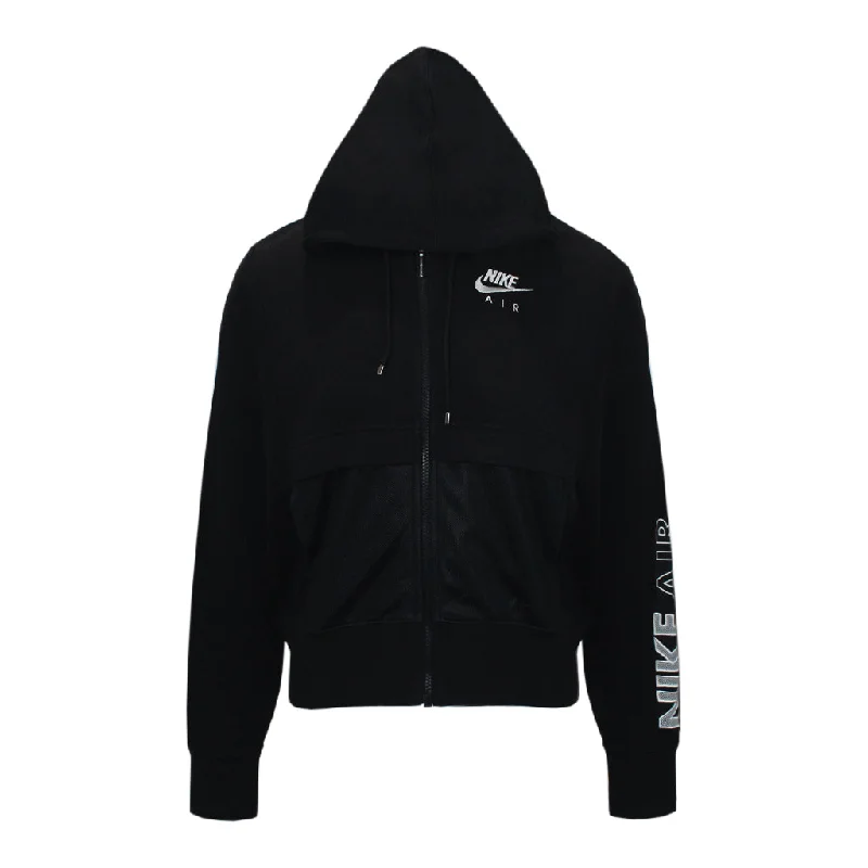 WOMEN'S AIR FLEECE HOODIE Hoodie with Ribbed Cuffs Snug Fit Comfort