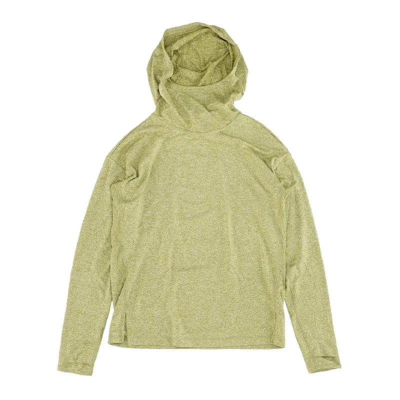 Olive Solid Hoodie Hoodie with Camouflage Military Edgy