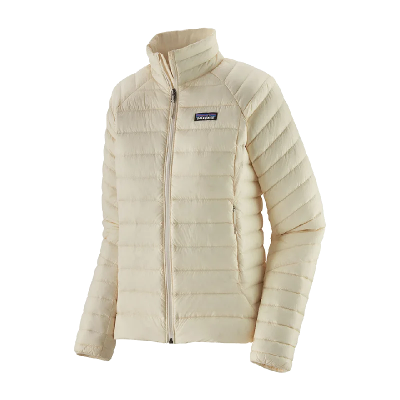 Patagonia Women's Down Sweater Wool White Oversized Loose Flowy