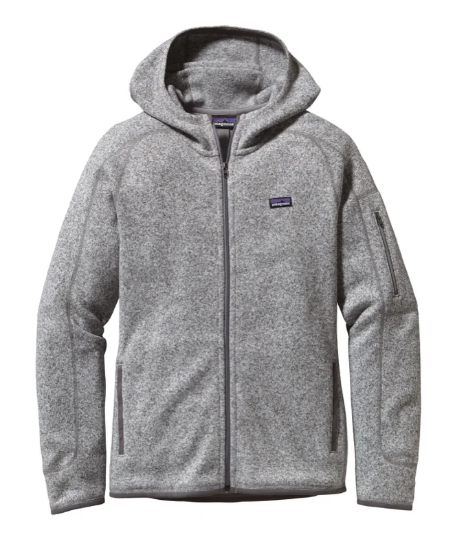 PATAGONIA WOMEN'S BETTER SWEATER FULL ZIP HOODY 25538 Striped Floral Plaid