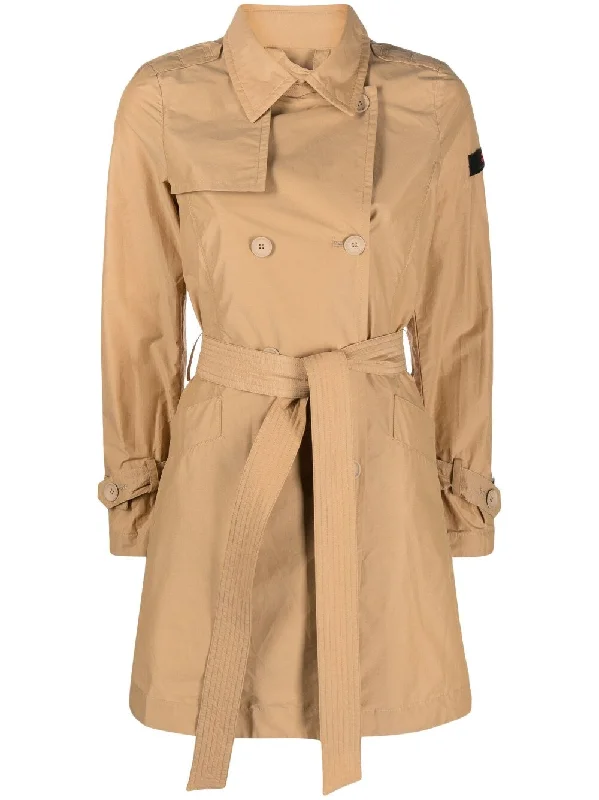 Peuterey Coats Beige Recycled Down Jacket