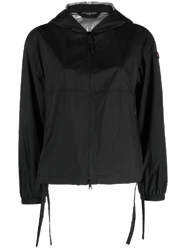 Peuterey Coats Black Functional Travel Jacket