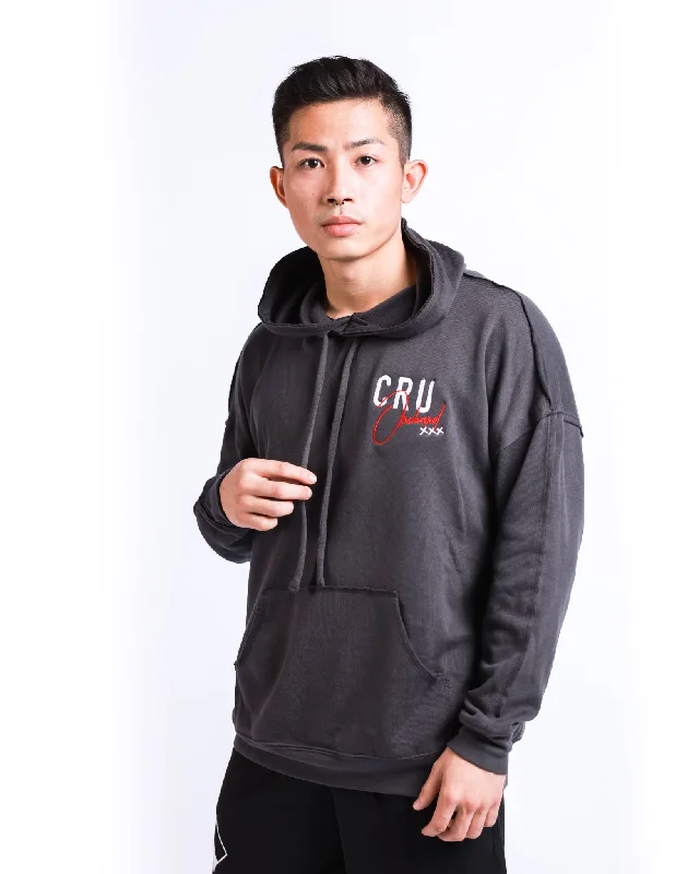 CRU Orchard Raw Seam Hoodie Hoodie with Zipper Versatile Modern