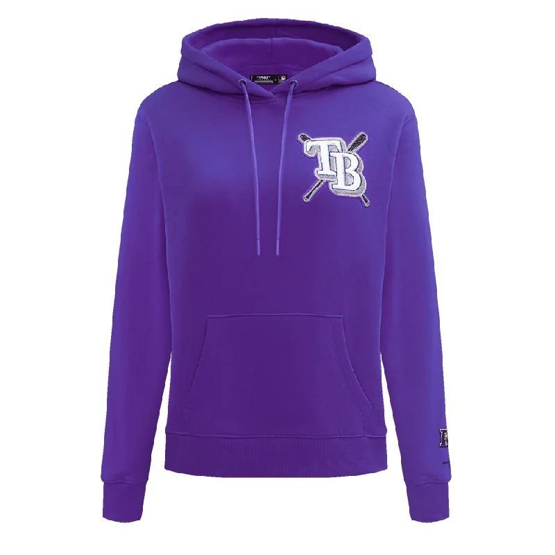 Rays Women's Pro Standard Purple Promax Hoodie Hoodie Sweatshirt Pullover
