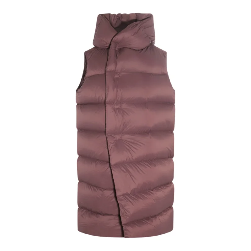 Rick Owens Coats Buttoned Peplum Coat
