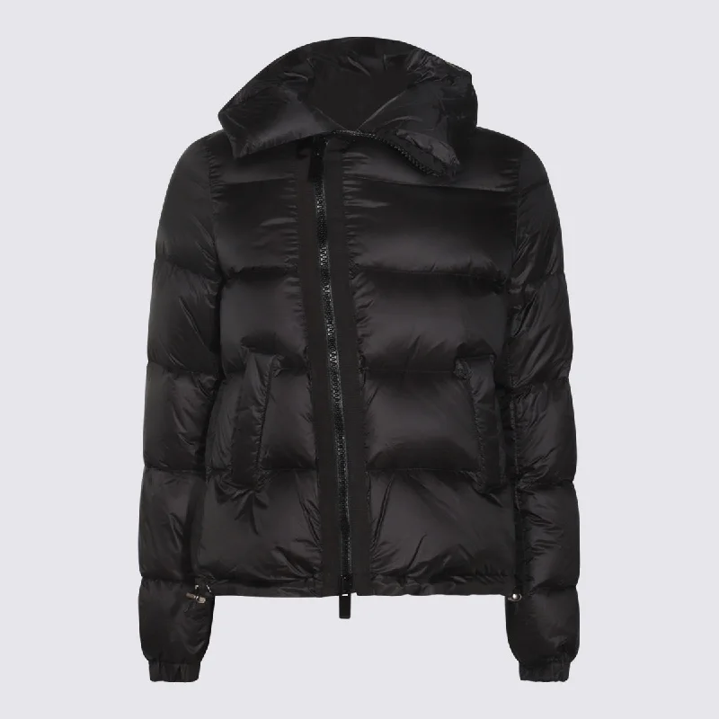 Sacai Coats Black Waterproof Rain Jacket