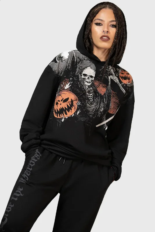 Scythe Oversized Hoodie Hoodie with Elastic Waist Stretchable Comfortable
