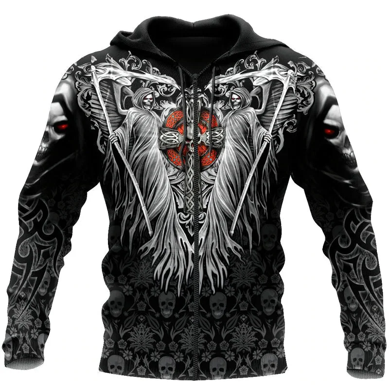 Black Zip Hoodie