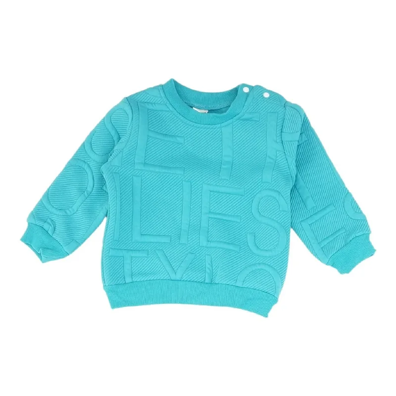Teal Graphic Hoodie Hoodie with Belted Waist Structured Tailored
