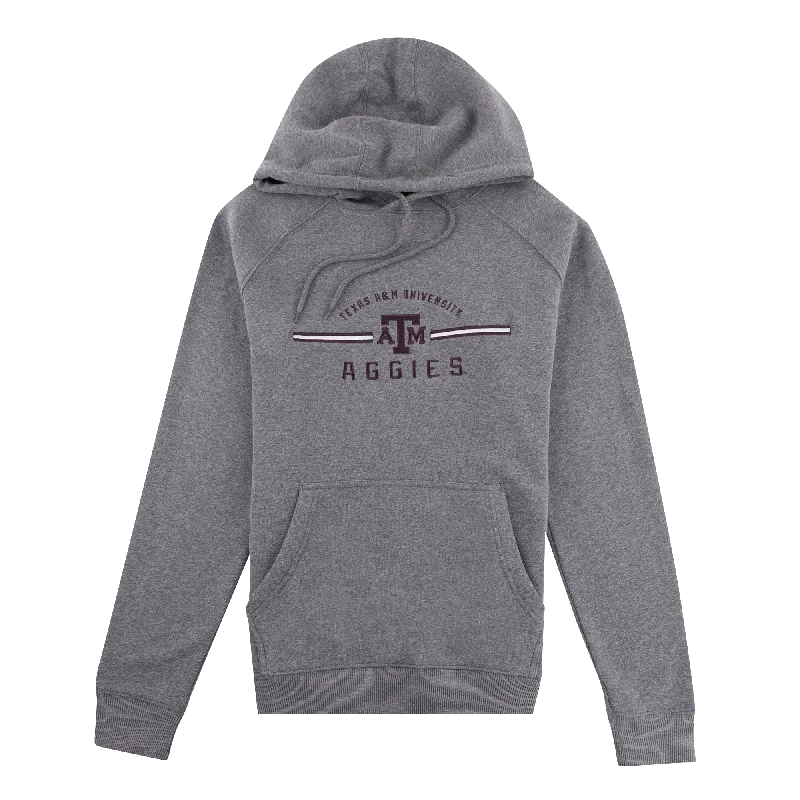 Texas A&M Aggies Champion Triumph Bar Fleece Hoodie Hoodie with Pastel Soft Subtle