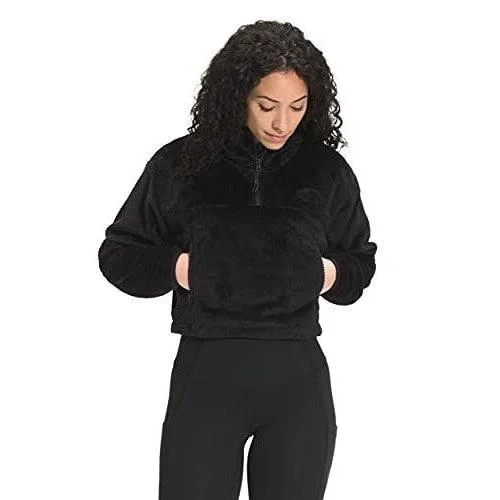 The North Face Women's Osito ¼ Zip Hoodie Hoodie with Button Placket Classic Preppy