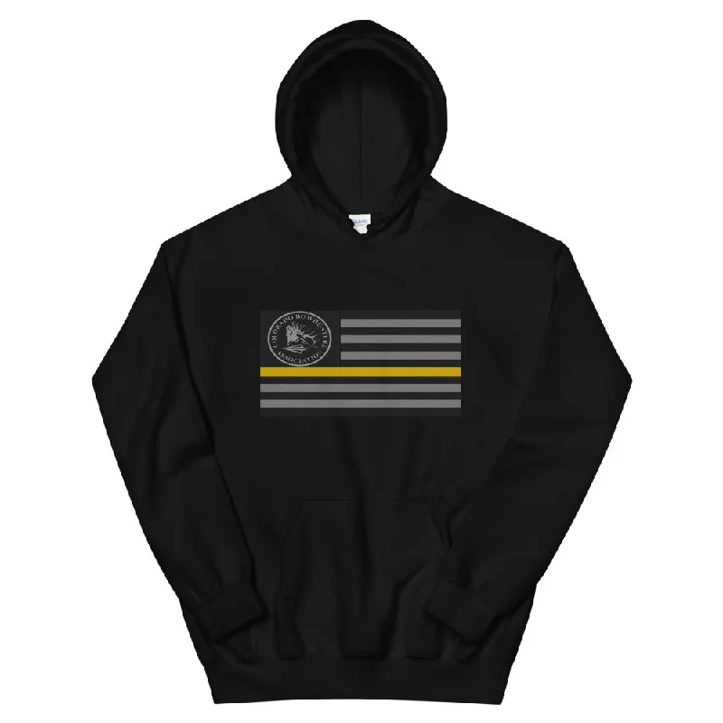 Thin Gold Line Unisex Hoodie Hoodie with Emblem Brand Identity