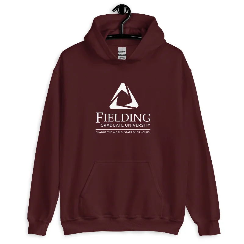 Unisex Heavy Blend Hoodie | Fielding Logo Cotton Hoodie Fleece Lining Warmth